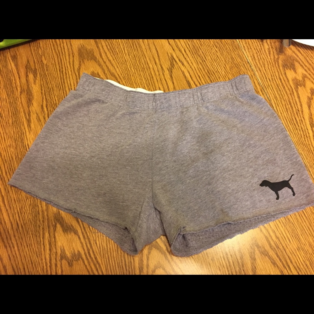 SOLD...PINK VS grey shorts - Picture 2 of 3